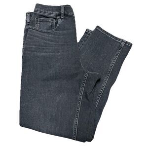 Everlane Women’s Jeans Size 28 The Cheeky Jean Cropped Black Straight Leg Denim